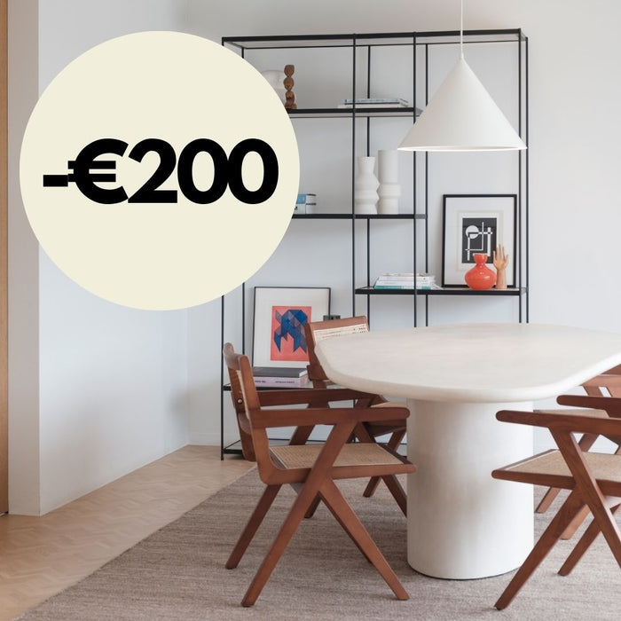 Esstisch im Mortex-Look – organisch – Straßburg – Microskin