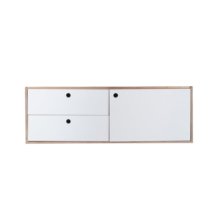 Mueble de baño blanco HPL - Cuerpo - 120cm - Troyes