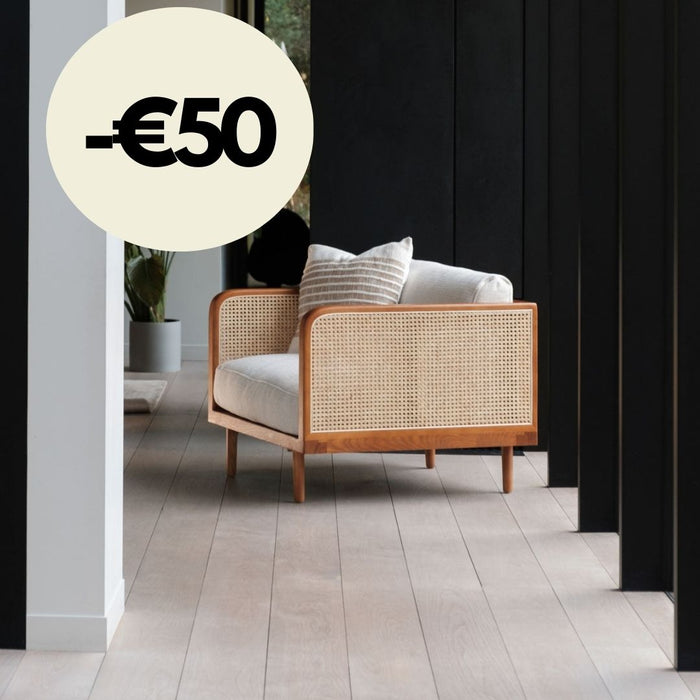 Rattan Armchair Milan - Walnut