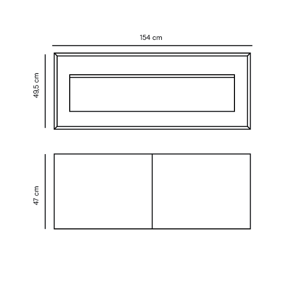 Muebles de baño Annecy - Lavabo MicroSkin