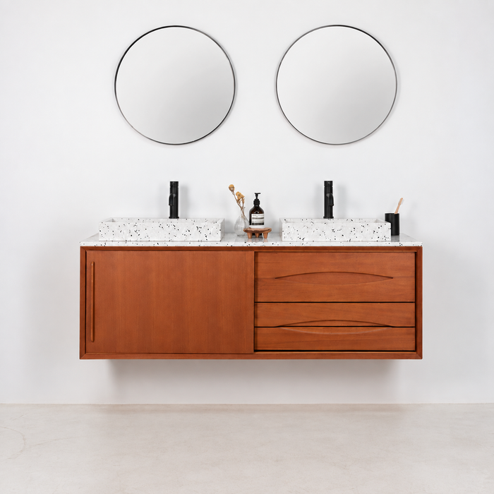 Mueble lavabo Bill Teca - Lavabo de Terrazo - Lavabo de Terrazo