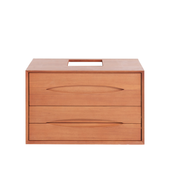Mueble de baño Mid-Century de teca - Bill - 80 cm