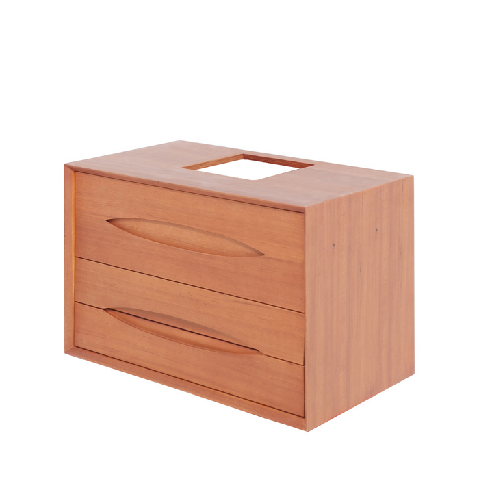 Mueble de baño Mid-Century de teca - Bill - 80 cm