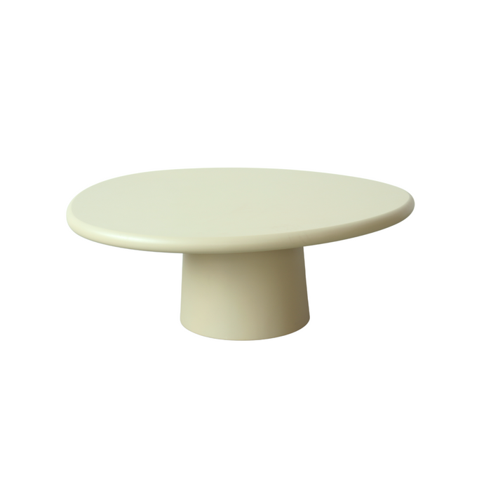 Salontafel Juno - StoneSkin - Licht kaki - 91 cm