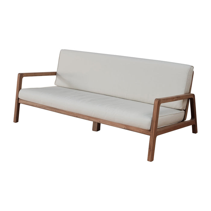 Como Loungesessel doppelt - Teak (inkl. Kissen)