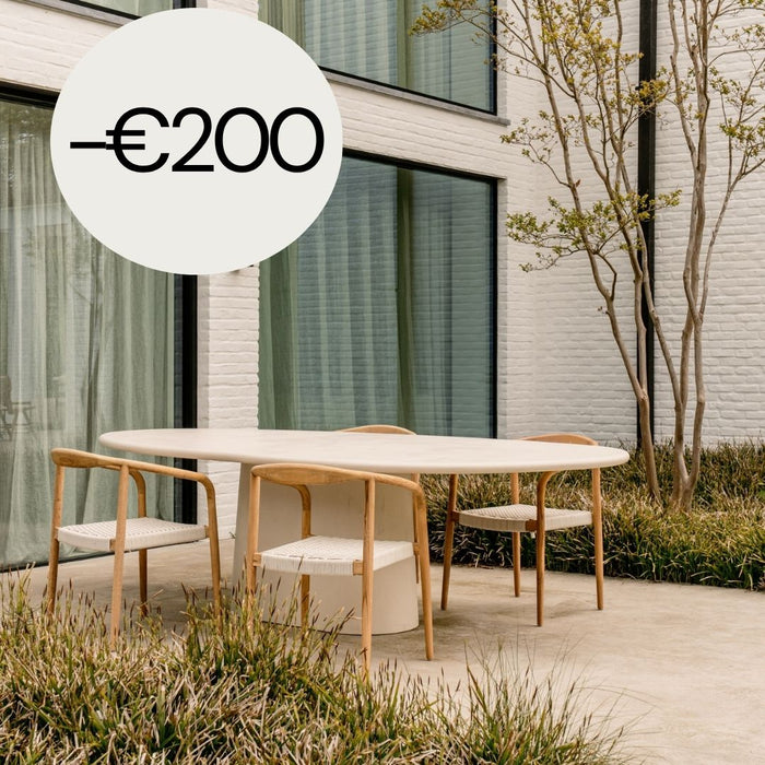 Gartentisch - Hector - MicroSkin - 220 cm
