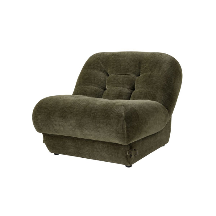 Fauteuil Vasto - W92 D104 H79 - VDF136: Donker groen