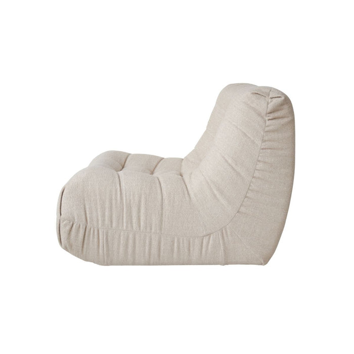 Fauteuil Numa - W85 D102 H80 - VDF131: Licht beige