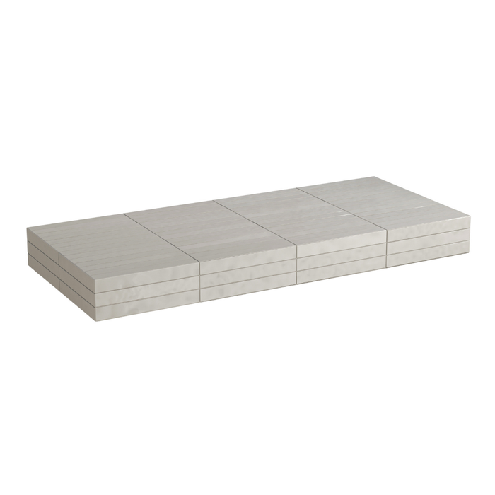 Mesa de centro Tilo – Baldosa blanca - Rectangular - 168 cm