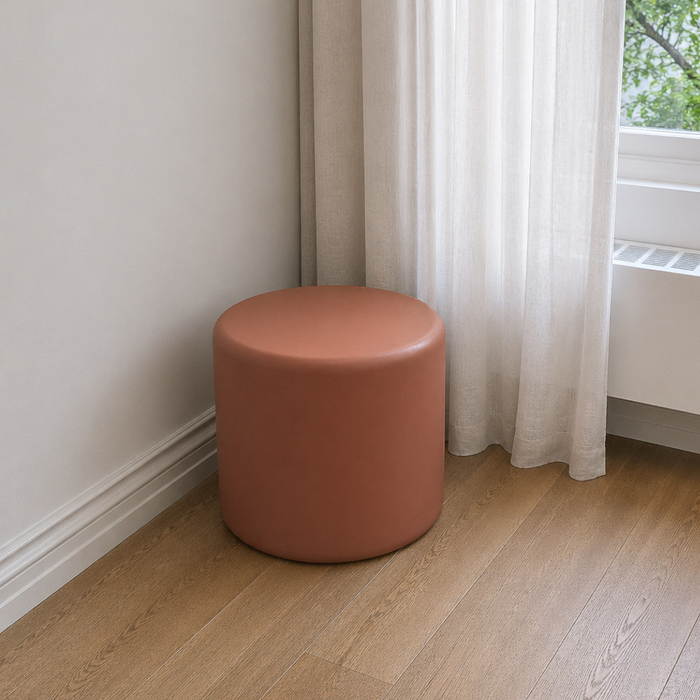 Beistelltisch Brisa - D46 H43 - Terrakotta Braun - Polykomposit