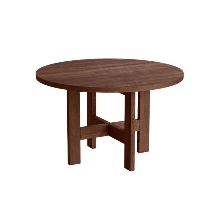 Victor - Runde Esstisch – Ø140 – Coffee Bean - Essholz
