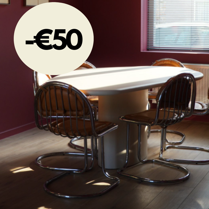 Organic dining table - Reims - StoneSkin - 200 cm