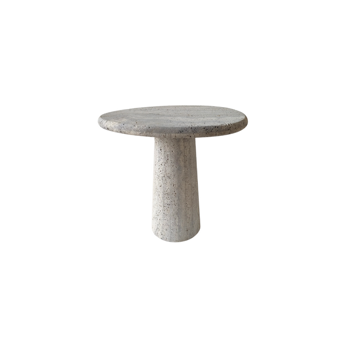 Mesa auxiliar Reef B52 D44 H47 - Gris arenisca - Borde redondo - Sin llenar
