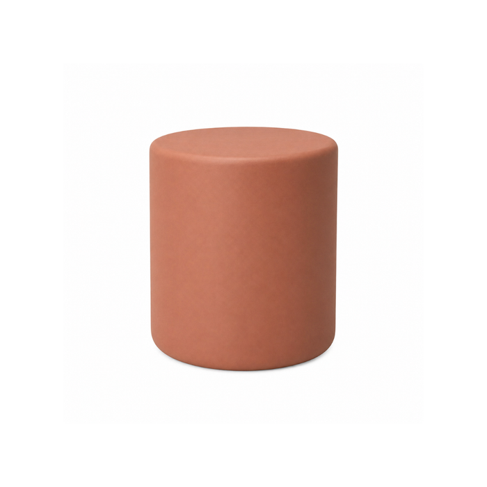 Buiten bijzettafel Brisa - D46 H43 - Terracotta bruin - Polycomposiet