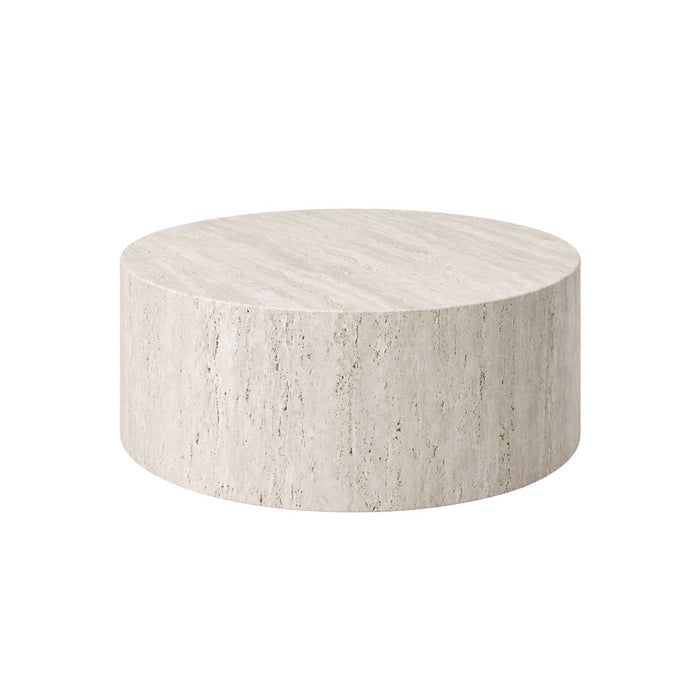 Travertijn salontafel - Dax - Low - 32cm
