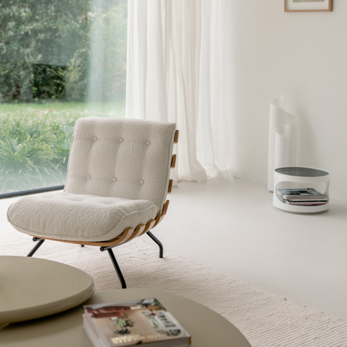 Domerat - Chaise d'appoint - Bois de frêne