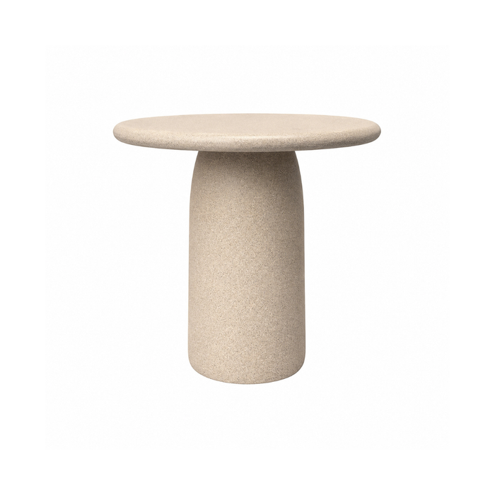 Buiten salontafel Eze -  D50 H50 - Dune - Polycomposiet