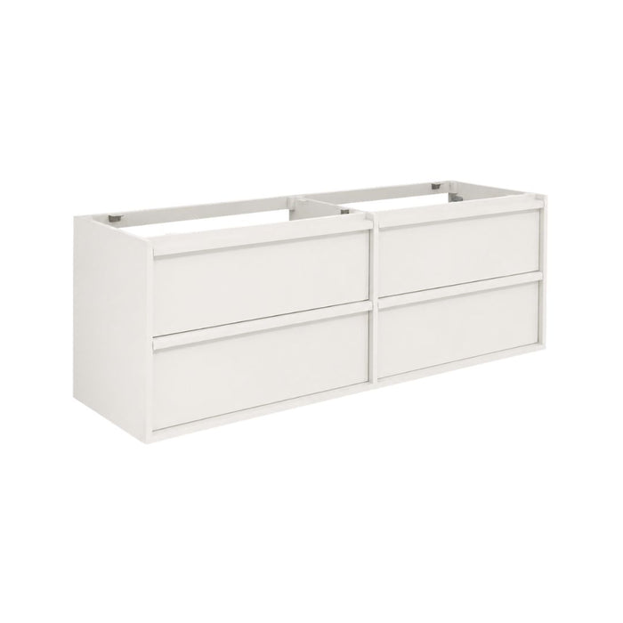 Fien bathroom cabinet - White - 150 cm | Spacious storage cupboard