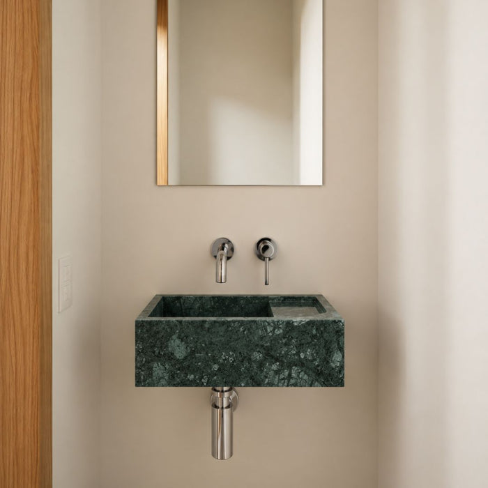Lave-mains en marbre vert – Naleya
