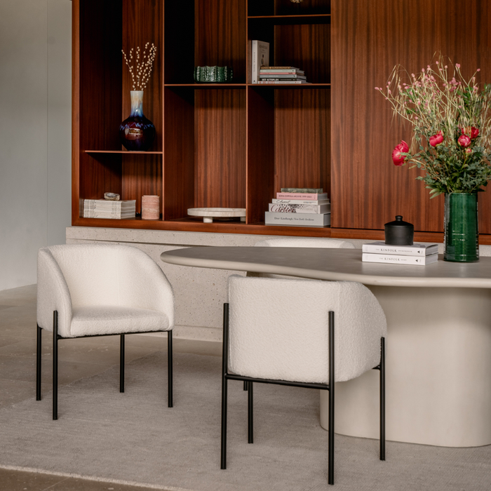 Mesa de comedor orgánica - Limoges - Microskin