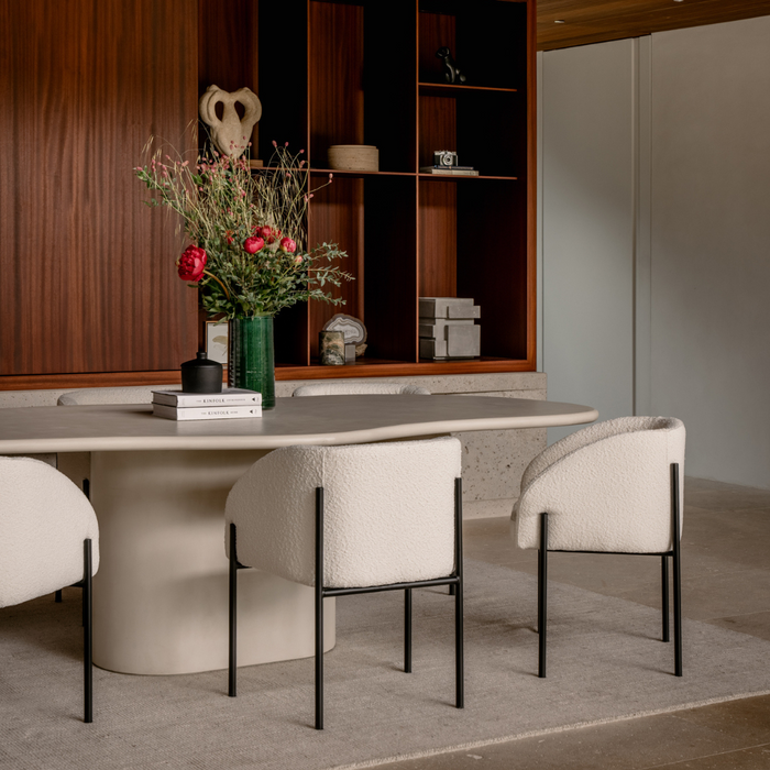 Mesa de comedor orgánica - Limoges - Microskin