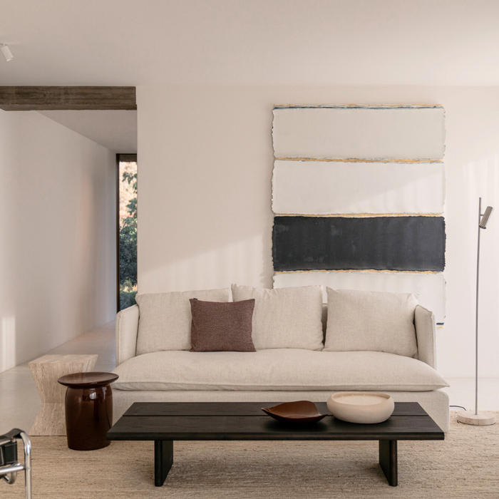 Salontisch Arlen - Essholz - 160 cm - Rauchholzfarbe