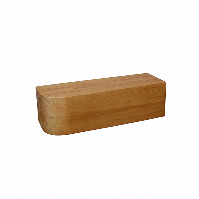 Table basse Moron – Pin massif – Noyer clair
