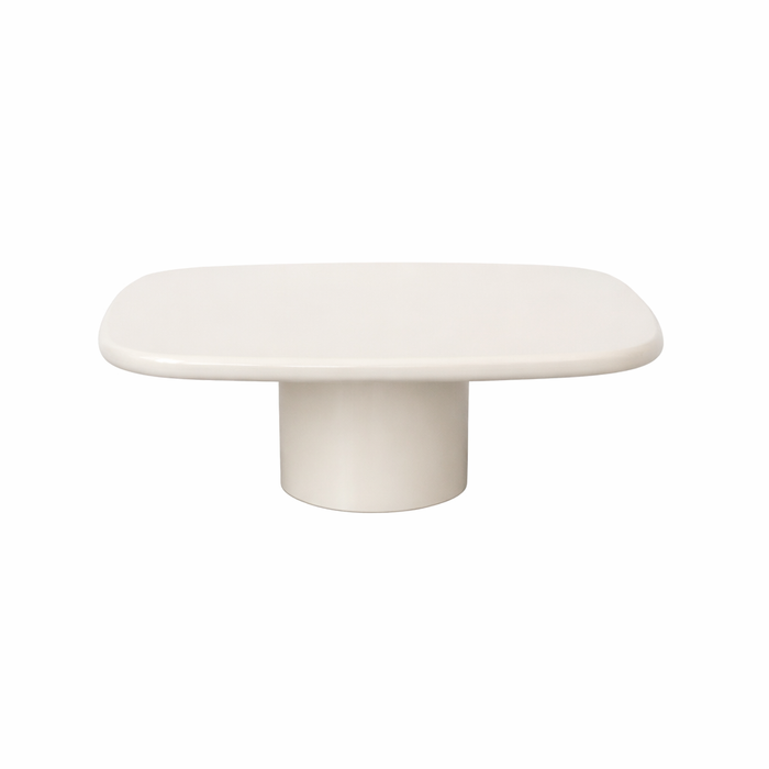 Salontisch Mouzon - 90 cm - Latte StoneSkin