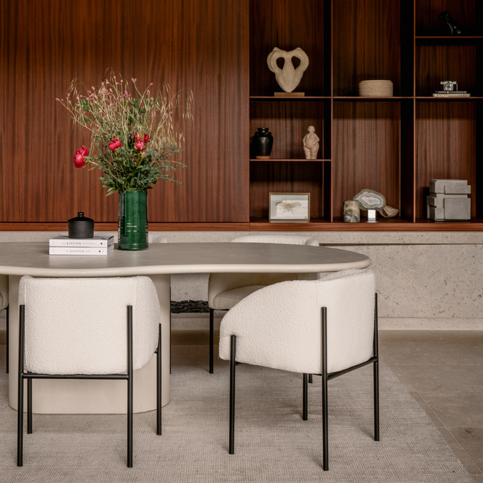 Mesa de comedor orgánica - Limoges - Microskin