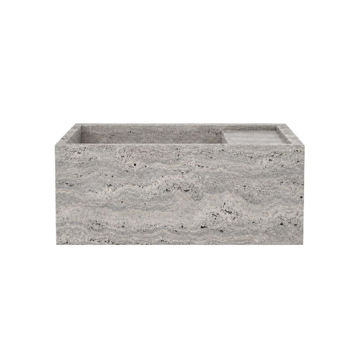 Lavamanos - Chemery - Mármol Blanco Azul - 50 cm