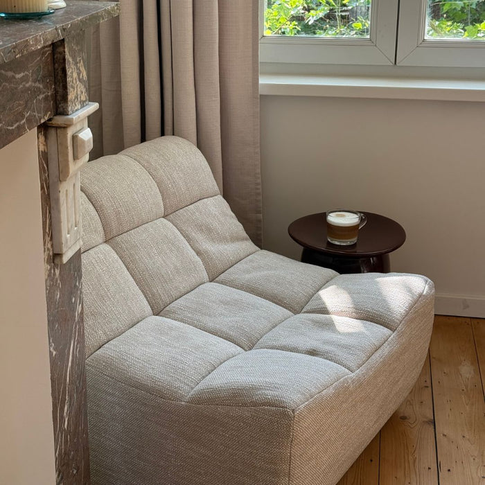 Sillón - Rojo - W88.5 D90 H64 - Disponible en Tejido Sandstone