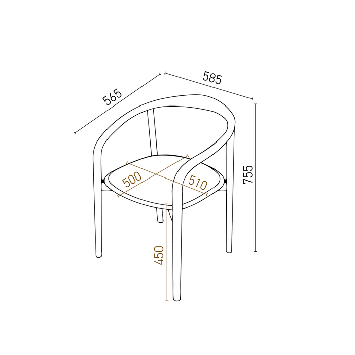 technische_tekening-eetkalmerstoelEly3