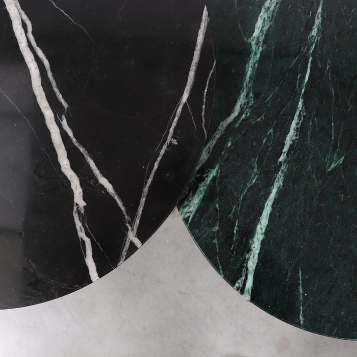 Sidebord Margaux - Sort marmor