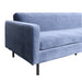 Moderne 3 zitssofa in Blauw Stof Furnified