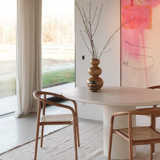 Mortex eettafel organisch alt