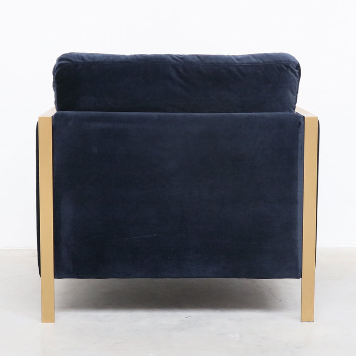 Velvet Fauteuil Force 1 Donkerblauw 4